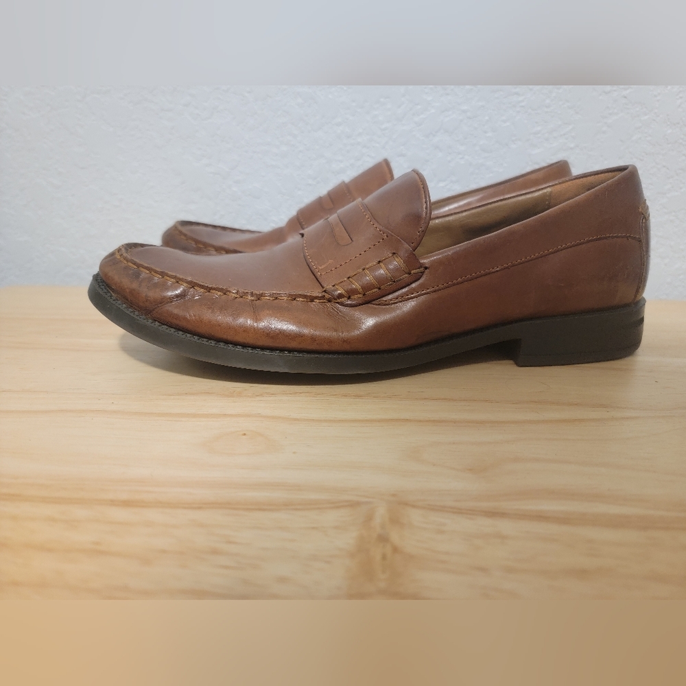 Johnston & Murphy Sheepskin Penny Loafer